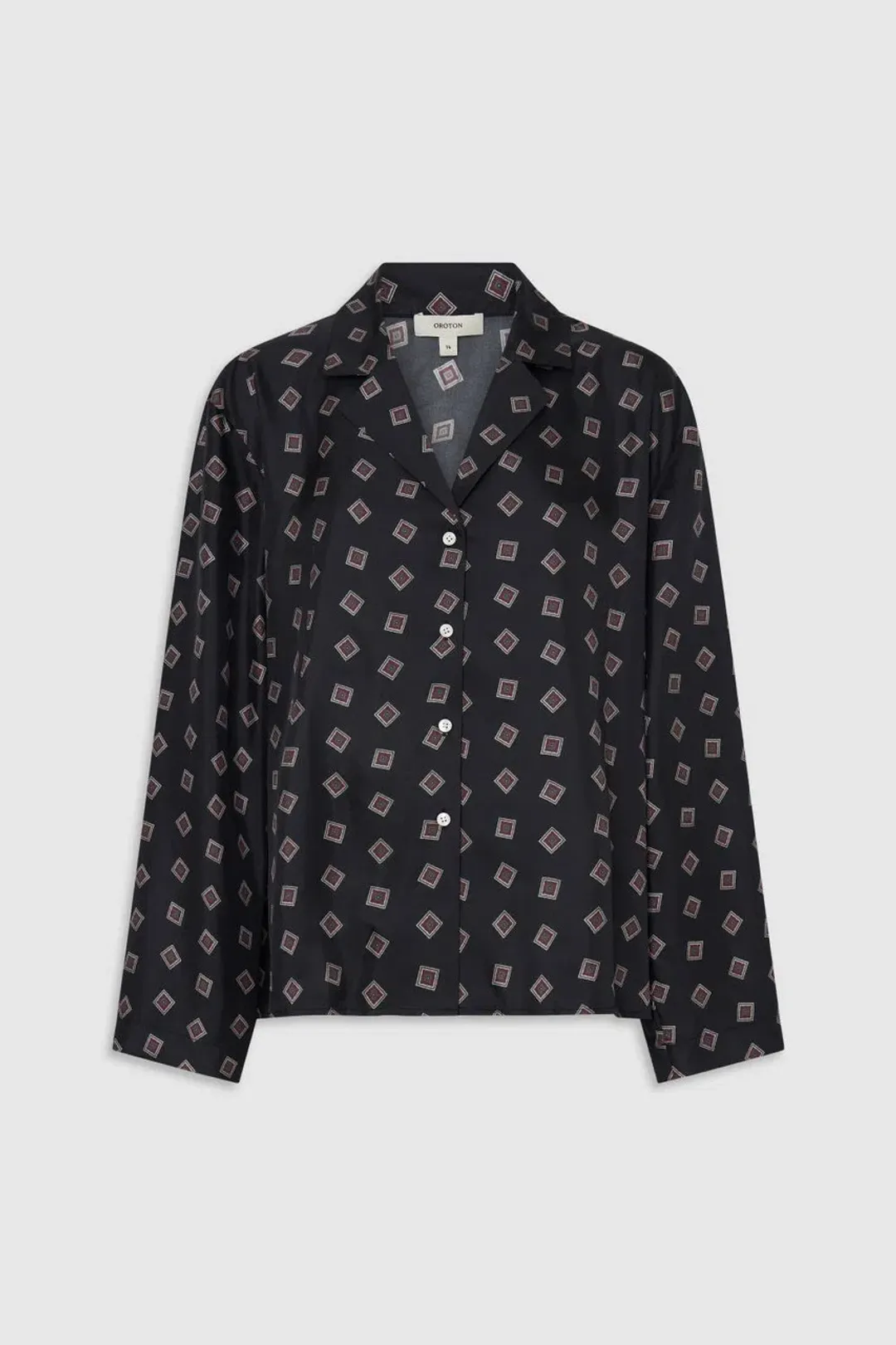 FOULARD LS PRINT CAMP SHIRT for rent on The Volte - main image