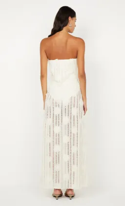 Bec & Bridge AMELIE STRAPLESS DRESS Ivory Size 6 for rent on The Volte - image 2