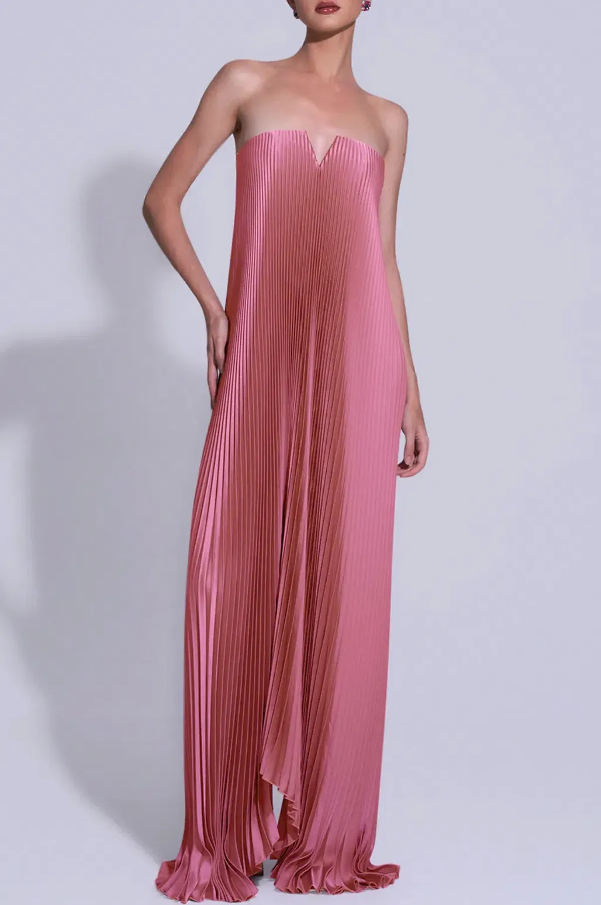 L'Idée black Tie Gown Dusty Rose Size S / AU 8 for rent on The Volte - main image