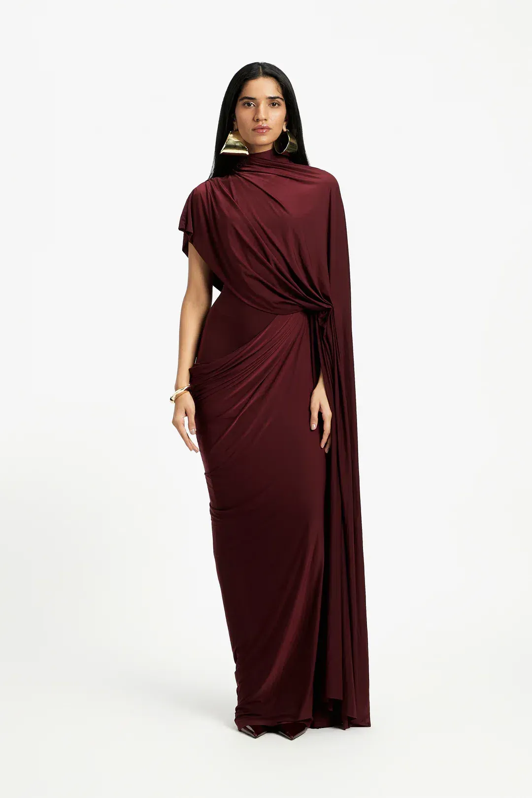 Deme by Gabriella Daphne Burgundy size M for rent on The Volte - main image