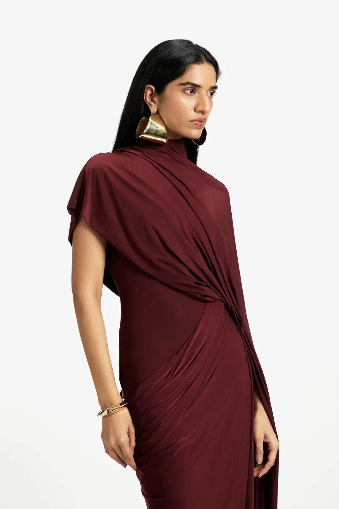 Deme by Gabriella Daphne Burgundy size M for rent on The Volte - main image
