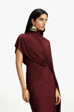 Deme by Gabriella Daphne Burgundy size M for rent on The Volte - image 3