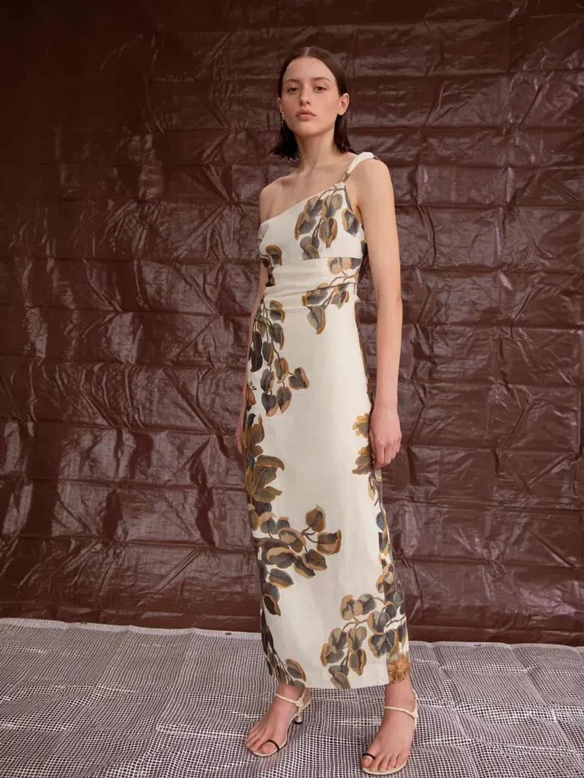 Sir The Label Evalita Twist Midi Dress Size 0 / AU 6 - Image 1