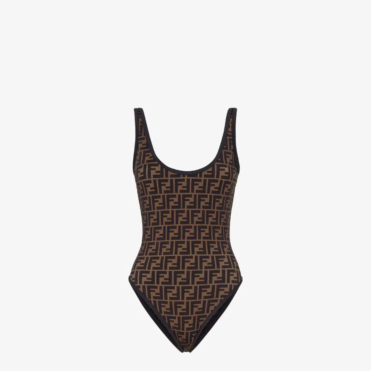One Piece Swimsuit Brown - Image 2