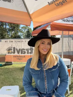 Denim Corset Top And Pant Set for rent on The Volte - image 2