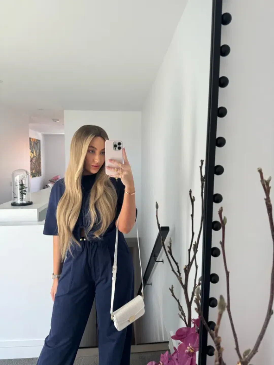 Sweat Soft Turban Set Navy for rent on The Volte - main image