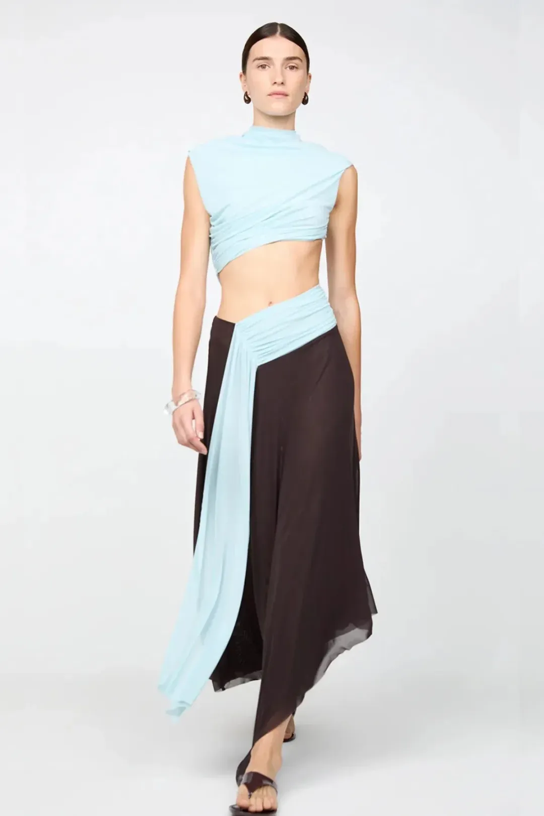 Bec and Bridge Conni Asym Midi Dress Size 8 for rent on The Volte - main image