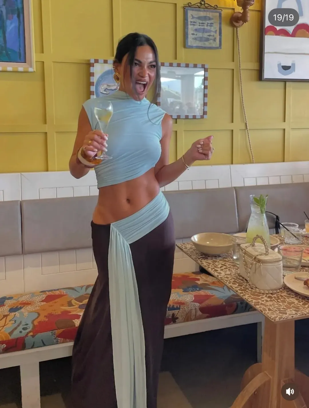 Bec and Bridge Conni Asym Midi Dress Size 8 for rent on The Volte - main image