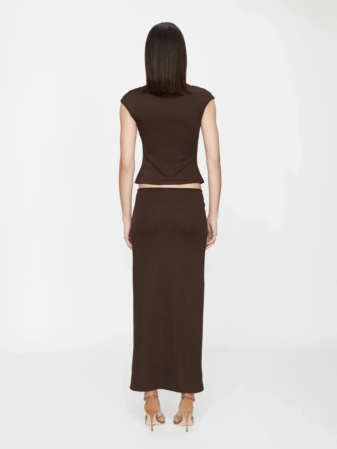 Christopher Esber Mineral Stone Ruched Skirt + Top Set for rent on The Volte - main image