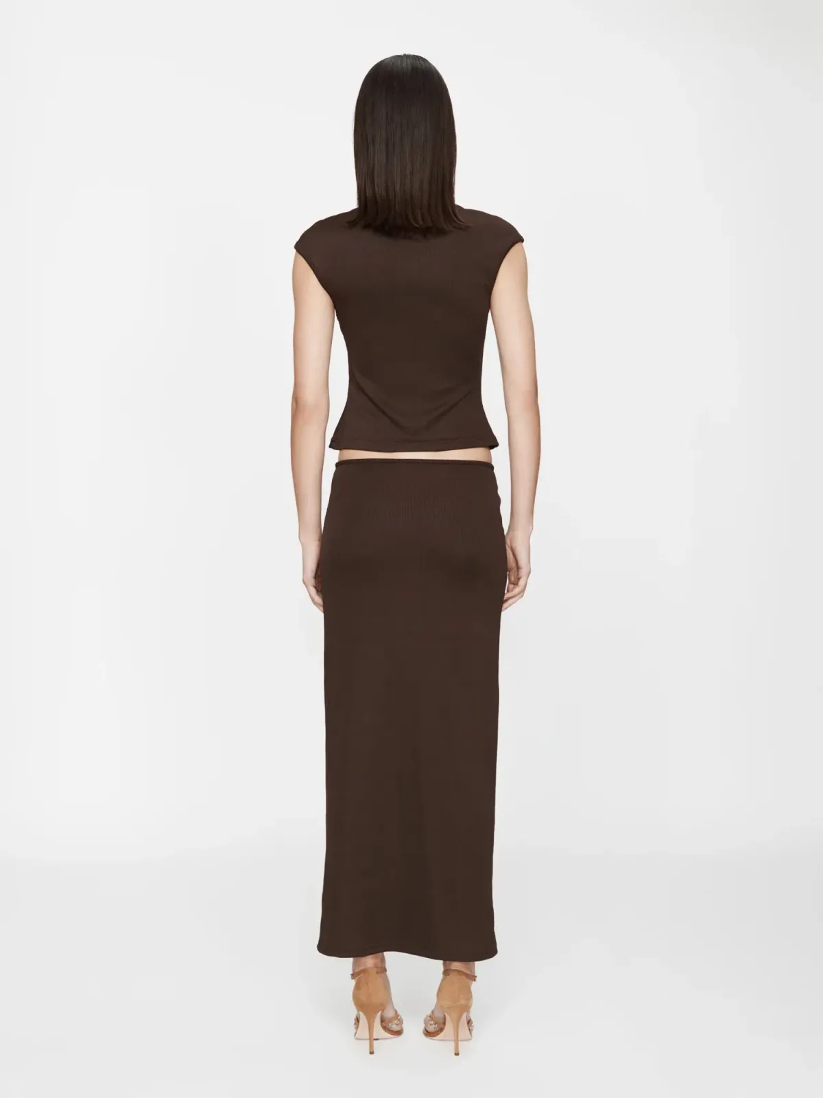 Christopher Esber Mineral Stone Ruched Skirt + Top Set - Image 3
