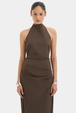 SIR THE LABEL SOL HALTER GOWN for rent on The Volte - image 3