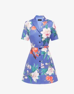 Leo Lin Brigette Mini Dress; size 12 for rent on The Volte - image 3