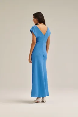 Scanlan Theodore Turban Ring Dress; size 12 for rent on The Volte - image 4