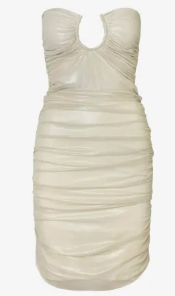 Bao Bab Magalenha mini dress in pearla for rent on The Volte - image 2