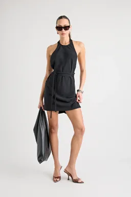 Pfeiffer Cyril Wrap Dress black size 12 for rent on The Volte - image 1