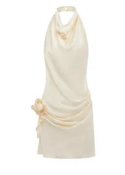 Arcina Ori Rosa Dress Ivory Size Medium for rent on The Volte - image 4