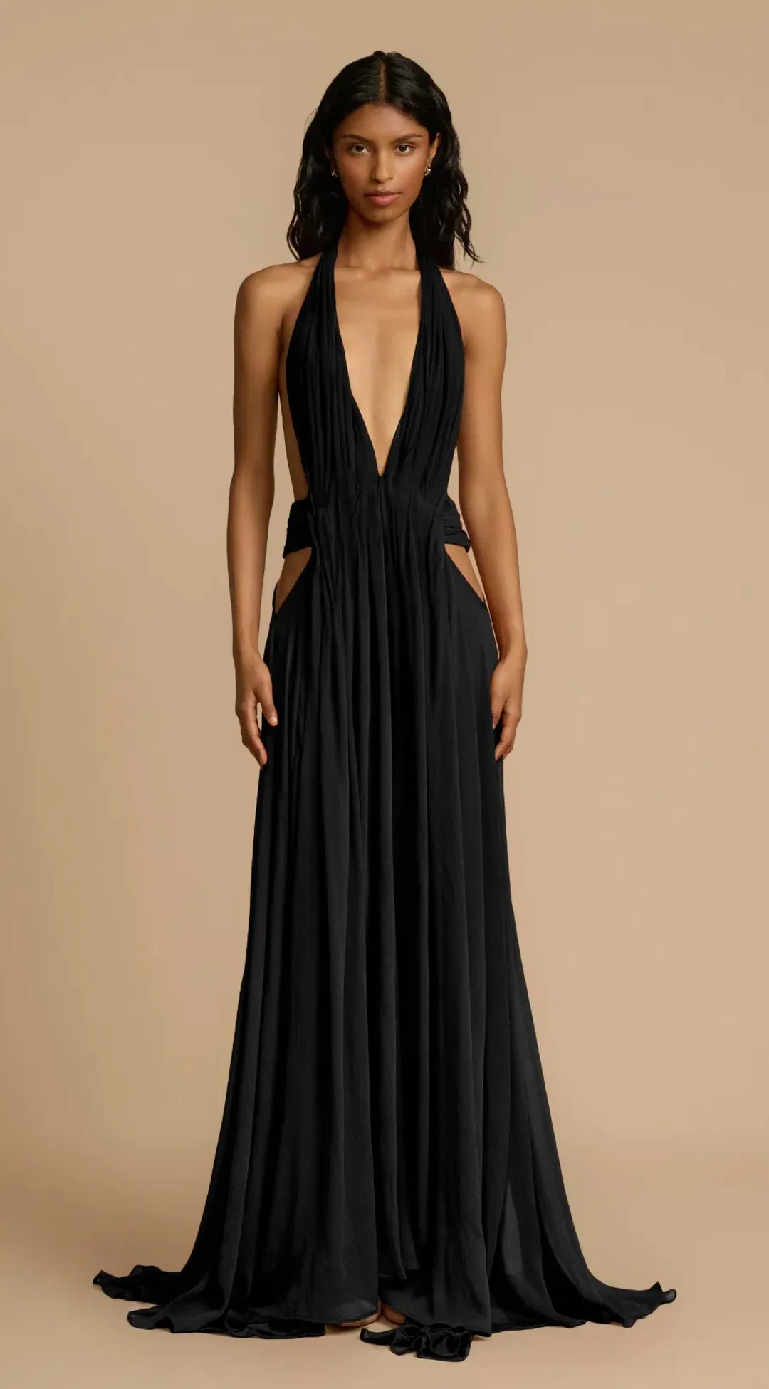 Arcina Ori Florence Dress Black Size XS for rent on The Volte - main image