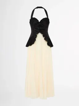 Sheike Soraya Midi Dress size 18 Black Cream for rent on The Volte - image 4