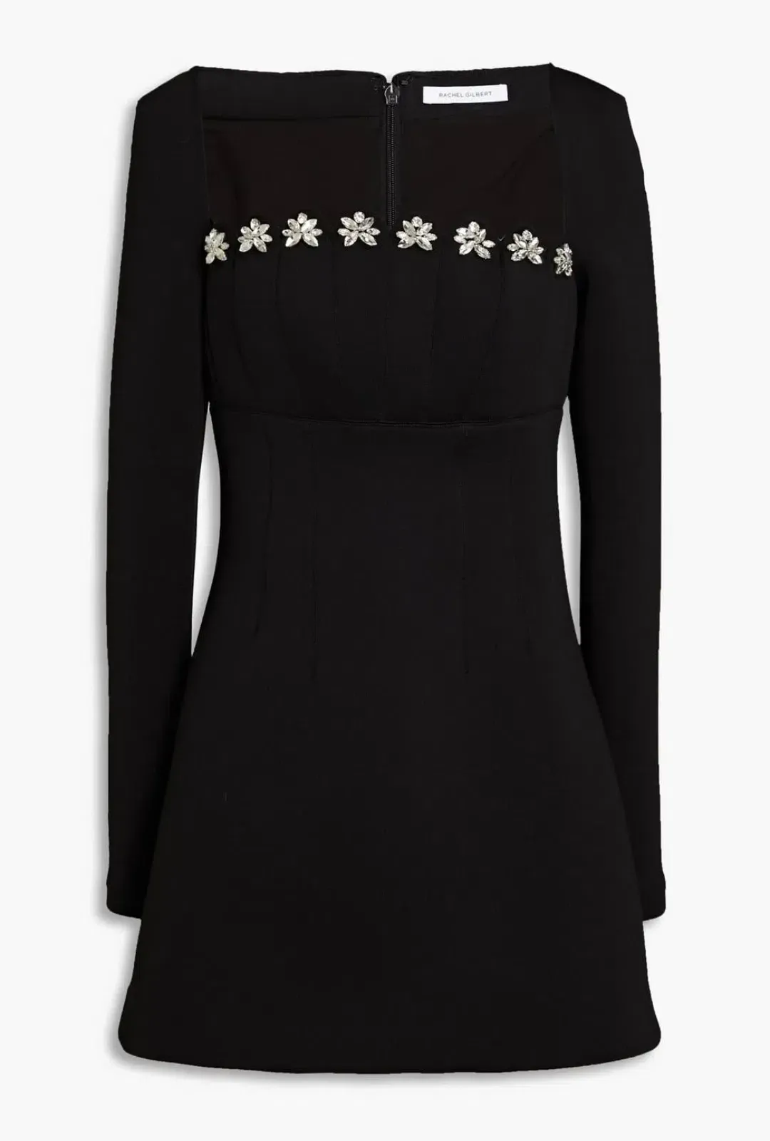 Rachel Gilbert Stella Mini Dress Black 5/AU16 for rent on The Volte - main image