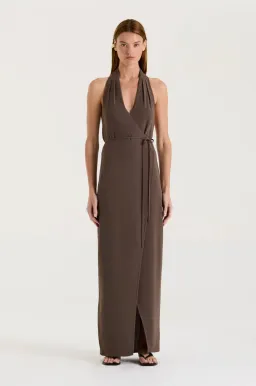 Henne Vida Dress Umber Size 4 for rent on The Volte - image 1