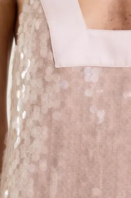 Henne Leanna Sequin Dress Shimmer Size 4 for rent on The Volte - image 6