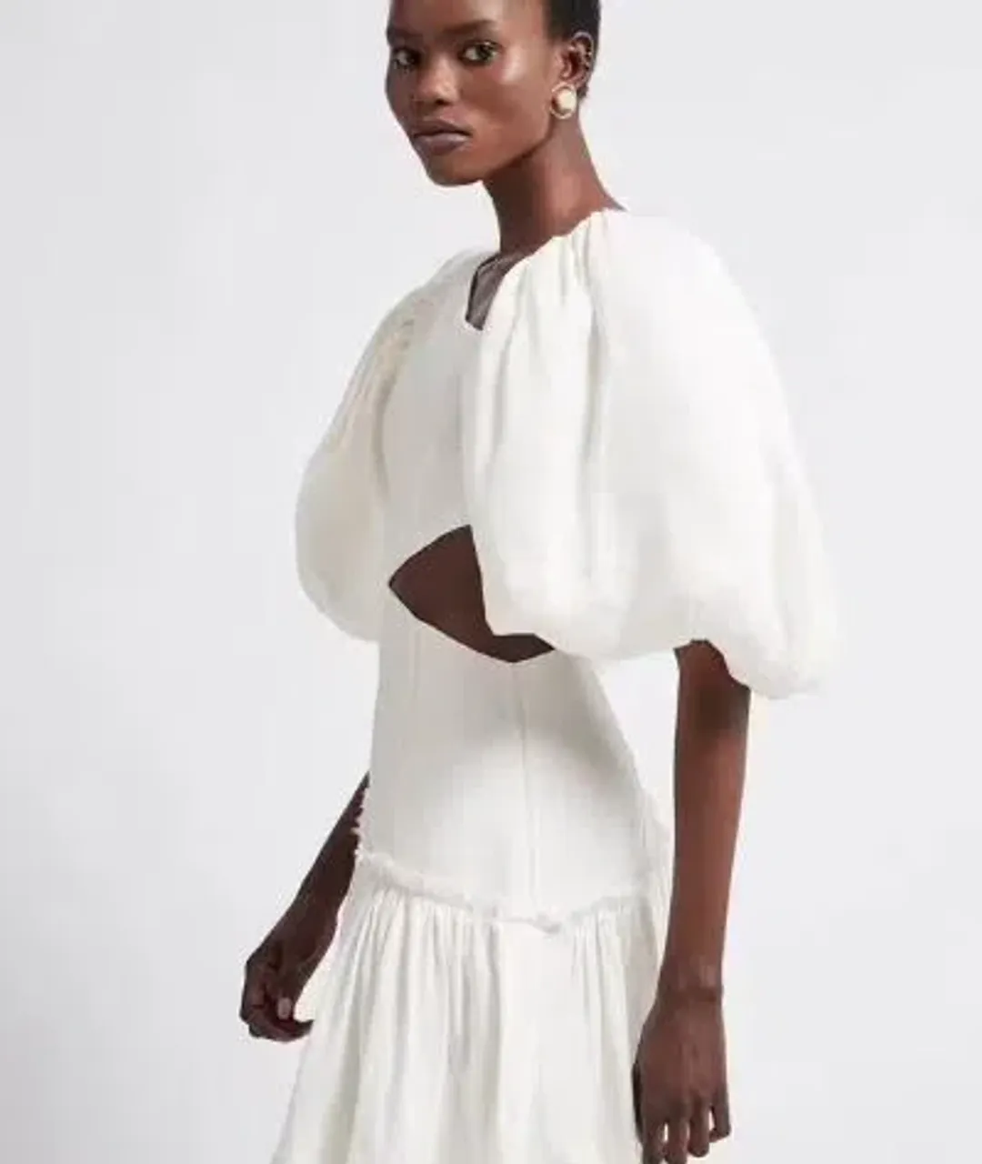 Aje Chateau Mini Dress Size 10 for rent on The Volte - main image