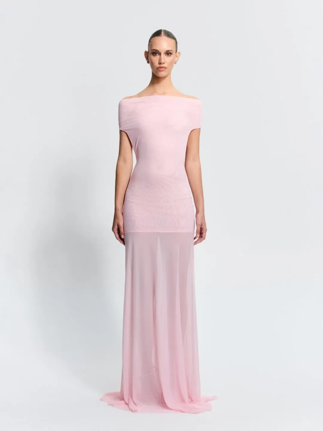 Effie Kats Cleo Gown in Petal Pink Size S / AU 8 for rent on The Volte - main image