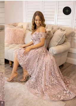 Marian Rahme Rosetta Gown size 8 for rent on The Volte - image 1