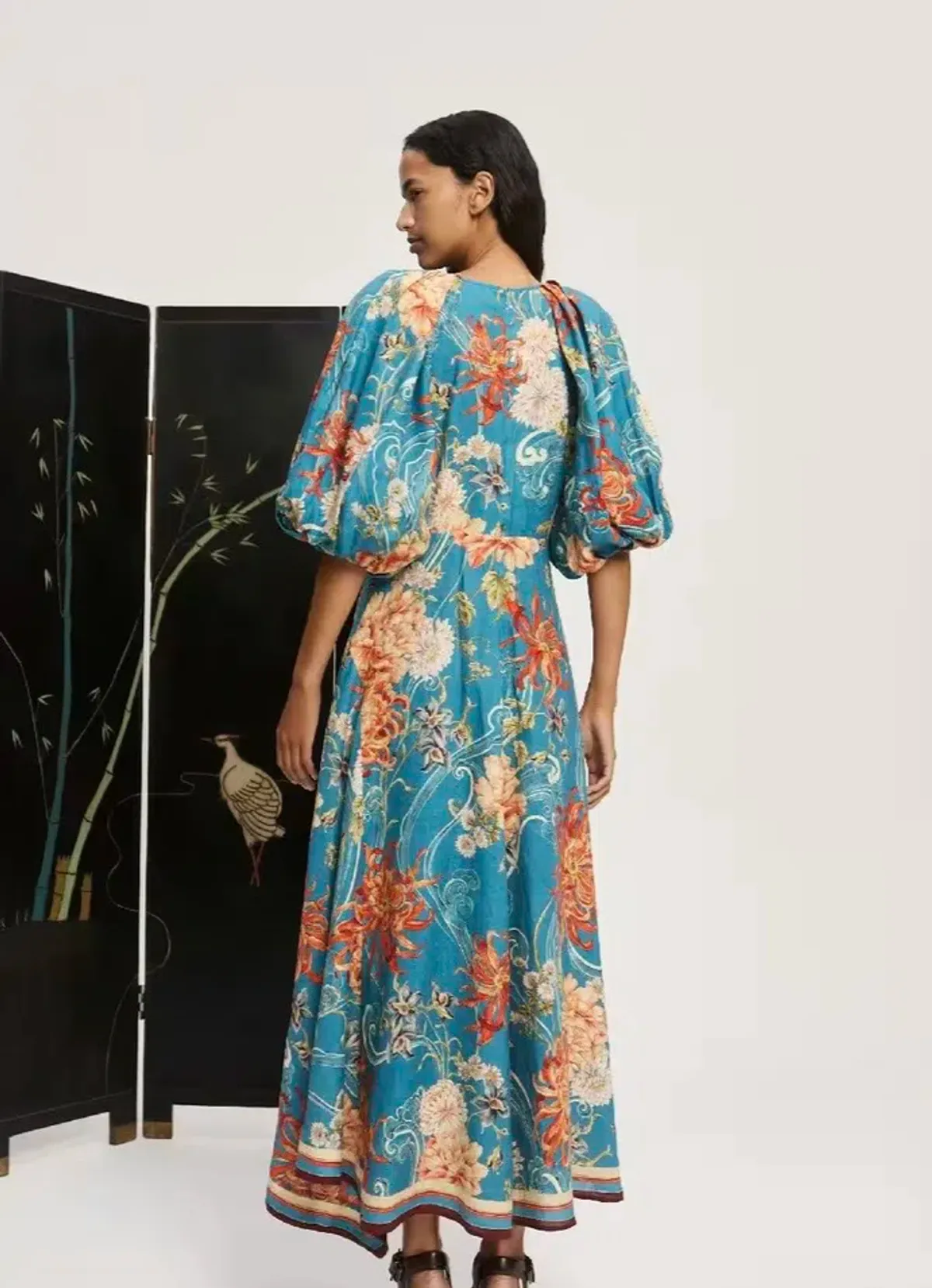 Alemais Fletcher Midi Dress Size 8 - Image 3