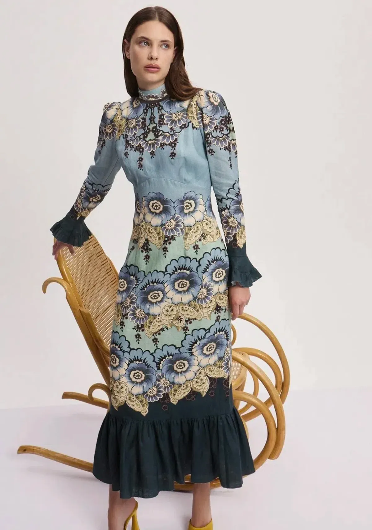 Alemais Madelena Midi Dress Size 10 - Image 2