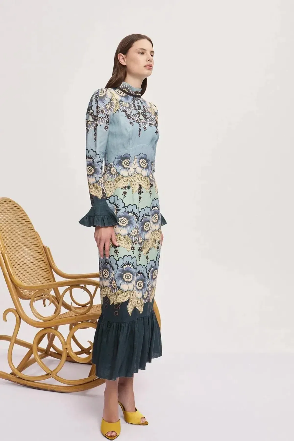 Alemais Madelena Midi Dress Size 10 - Image 3