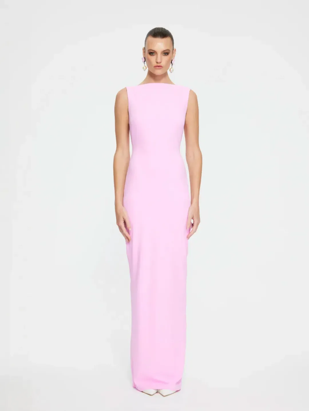 Effie Kats Verona Gown Taffy Pink Size 10/M for rent on The Volte - main image