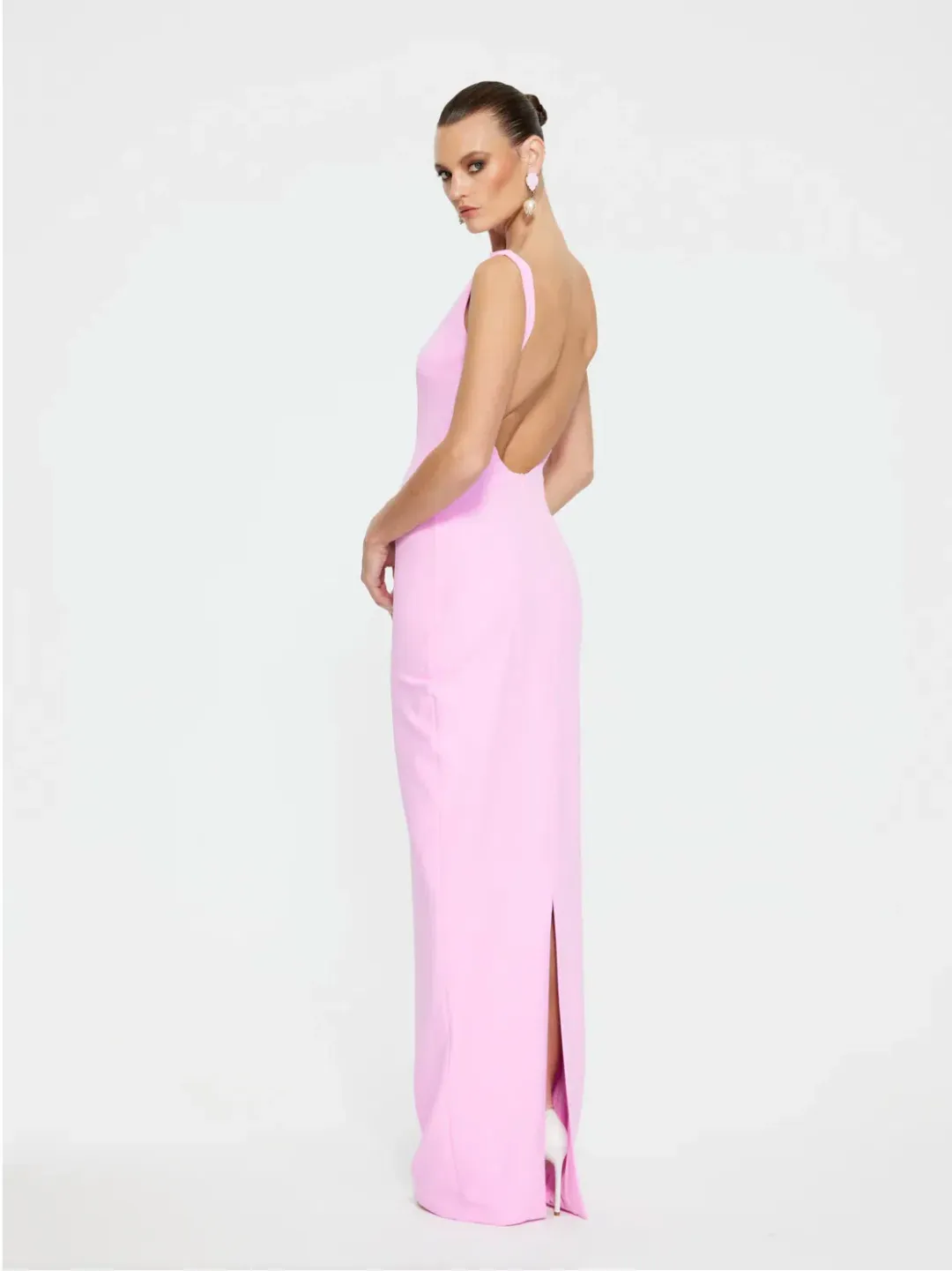 Effie Kats Verona Gown Taffy Pink Size 10/M for rent on The Volte - main image