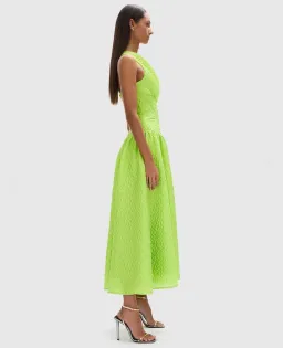 Rachel Gilbert Elley Dress Green 6/AU18 for rent on The Volte - image 2