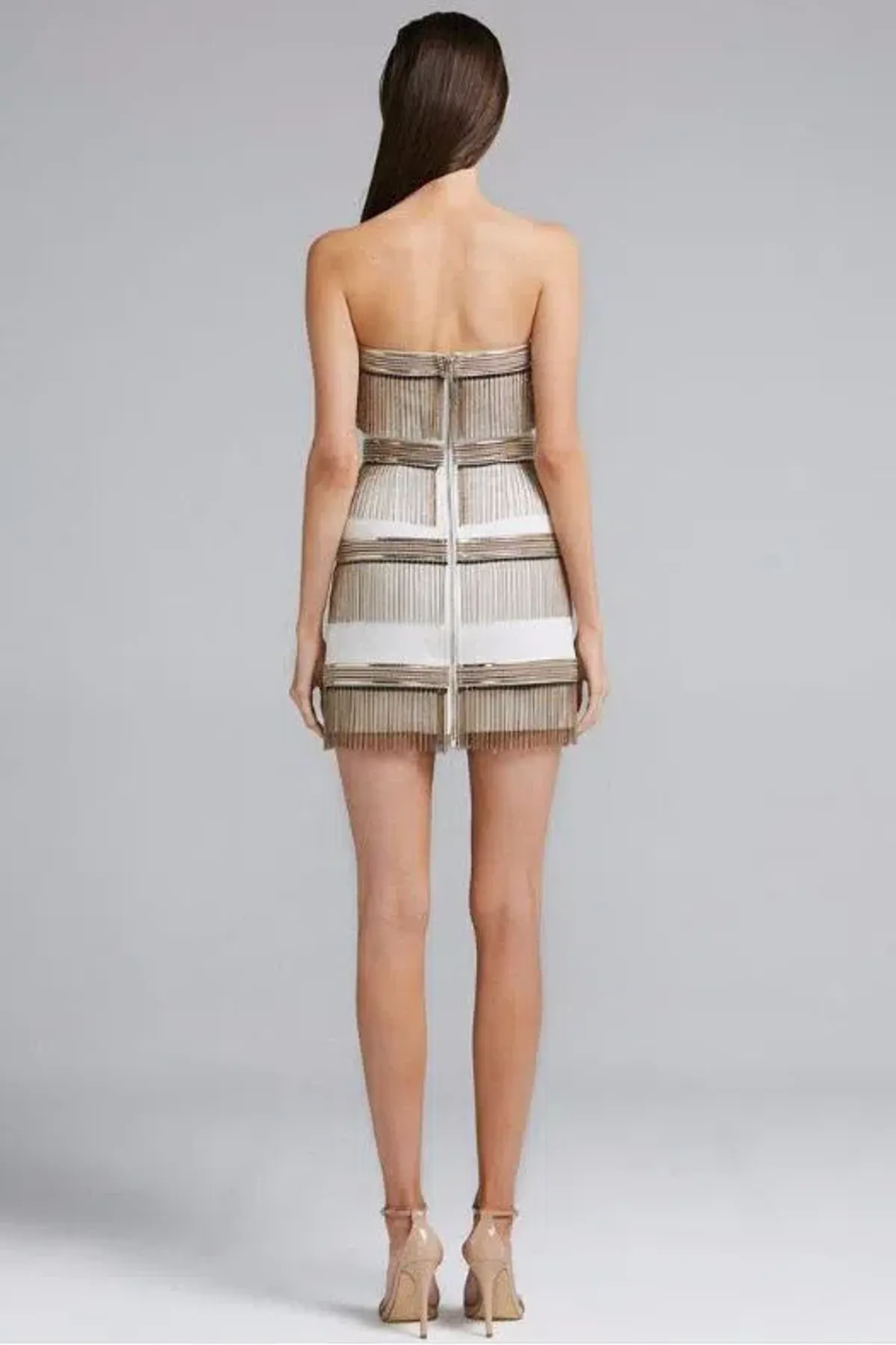 Eliya the Label Anarchy Dress White Size S - Image 3