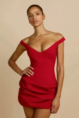 Arcina Ori Avery Dress Red Size Small for rent on The Volte - image 3