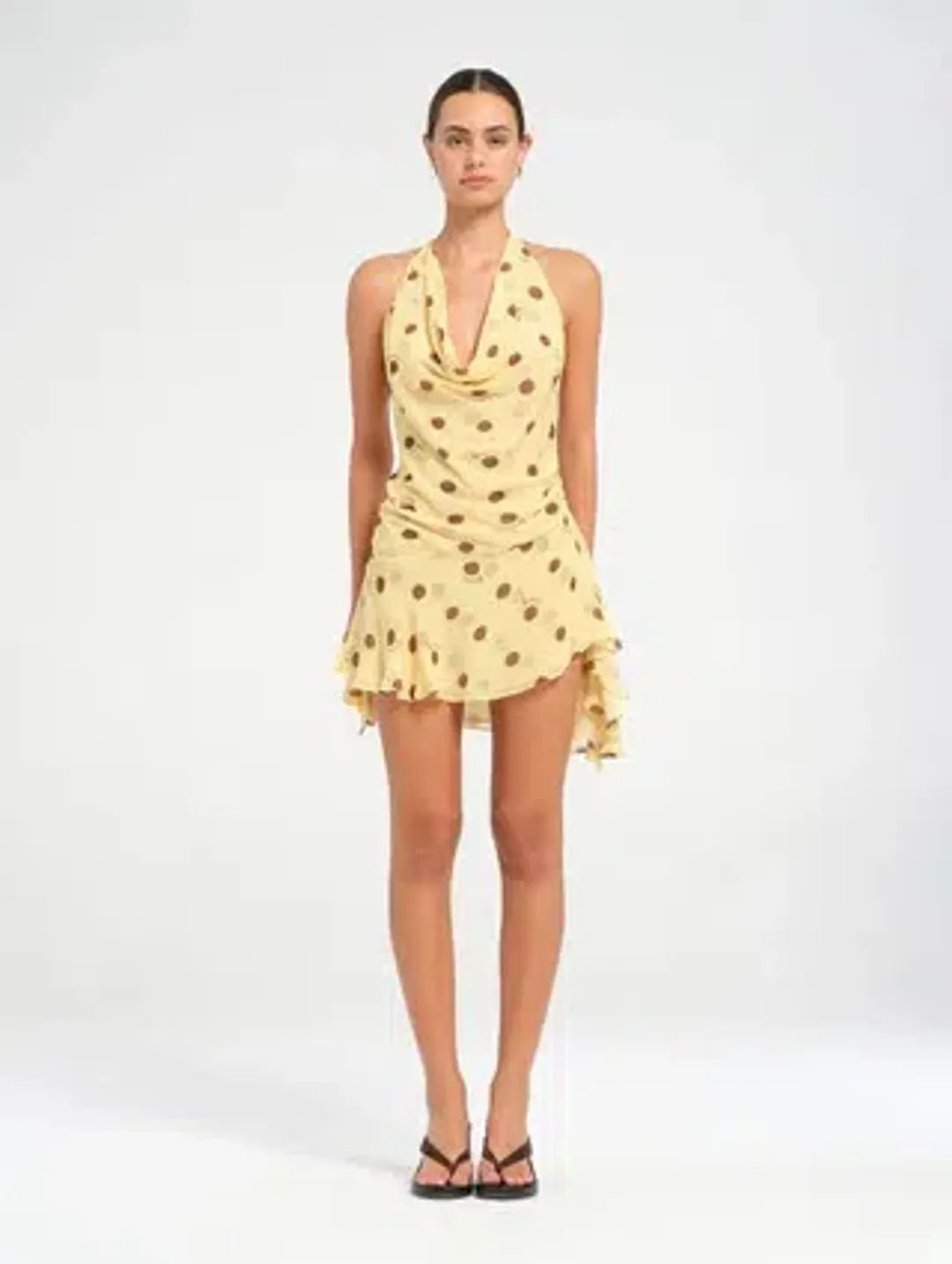 Benni Harlow Halter Dress size 8 for rent on The Volte - main image