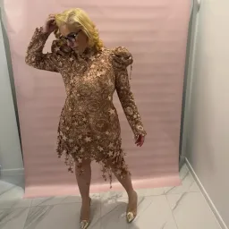 Zimmermann Zodiac Celestial Mini Dress Lipstick size 3/AU14 for rent on The Volte - image 3