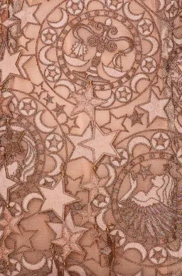 Zimmermann Zodiac Celestial Mini Dress Lipstick size 3/AU14 for rent on The Volte - image 9