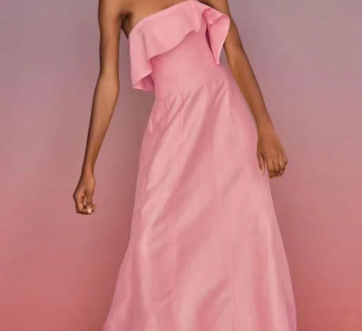 Aje Pink Shallow Dress - Image 1