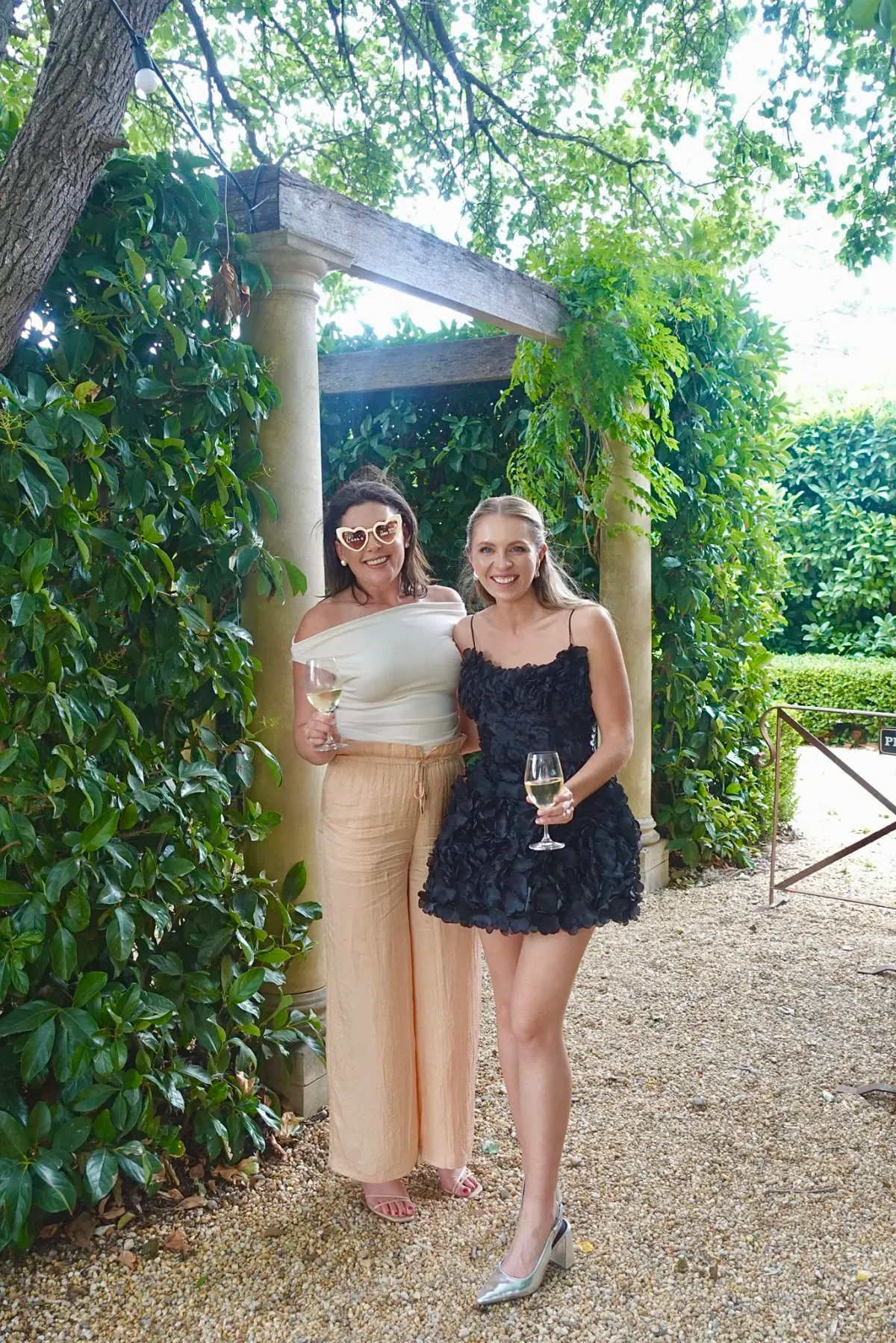 Selezza London - Amore Blossom Mini Dress in Black - Image 3