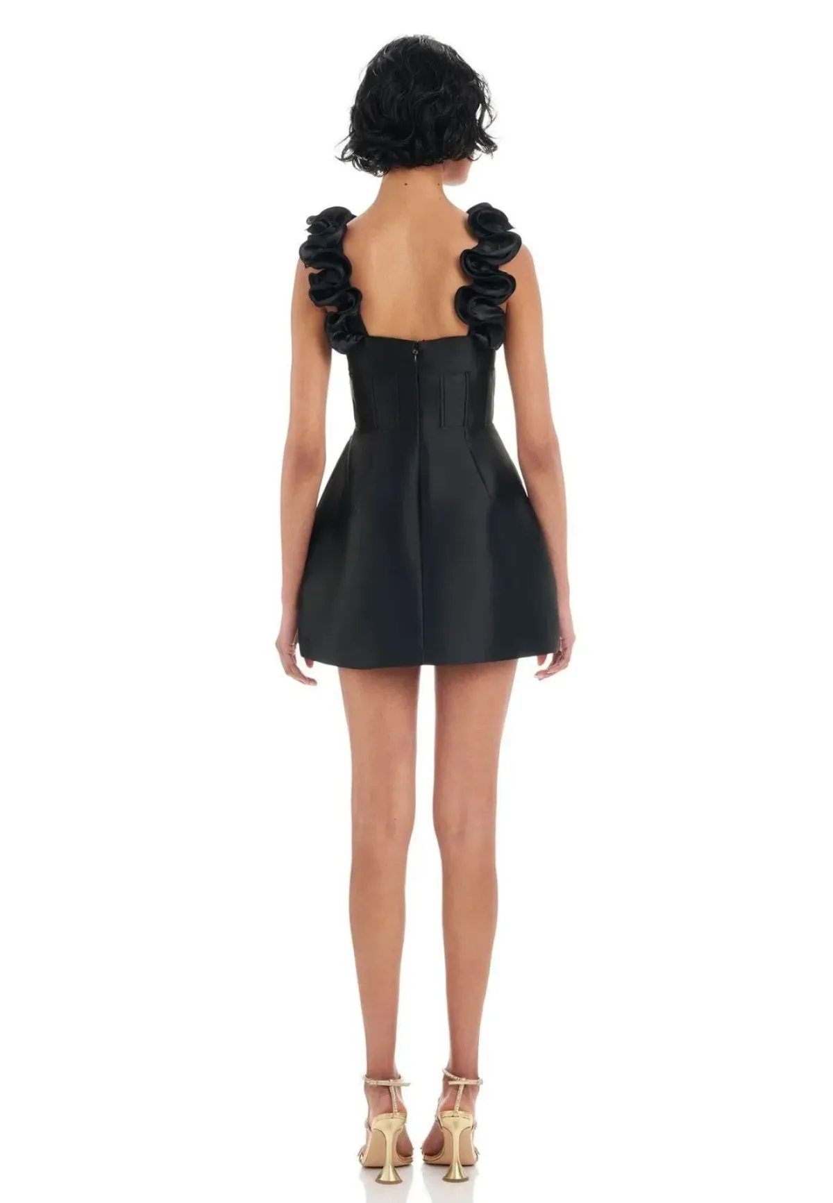 ELIYA THE LABEL TARIA DRESS | BLACK XS - Image 2