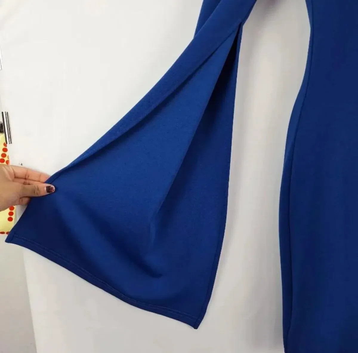 Mossman Sense of Mystery Dress Size 10 Cobalt Blue Mini - Image 3