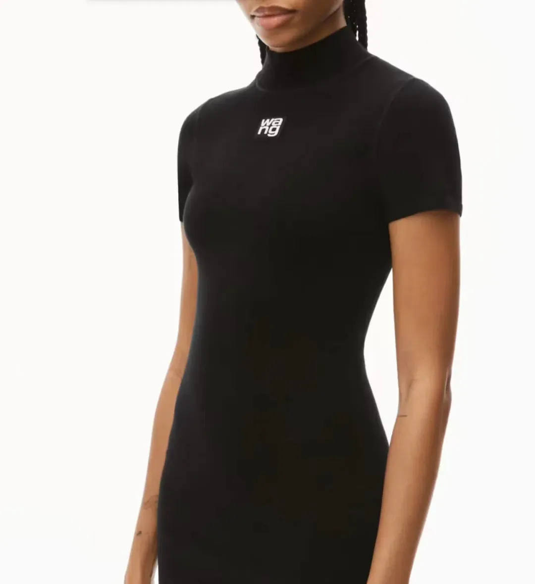 Alexander Wang Black Mini Dress for rent on The Volte - main image