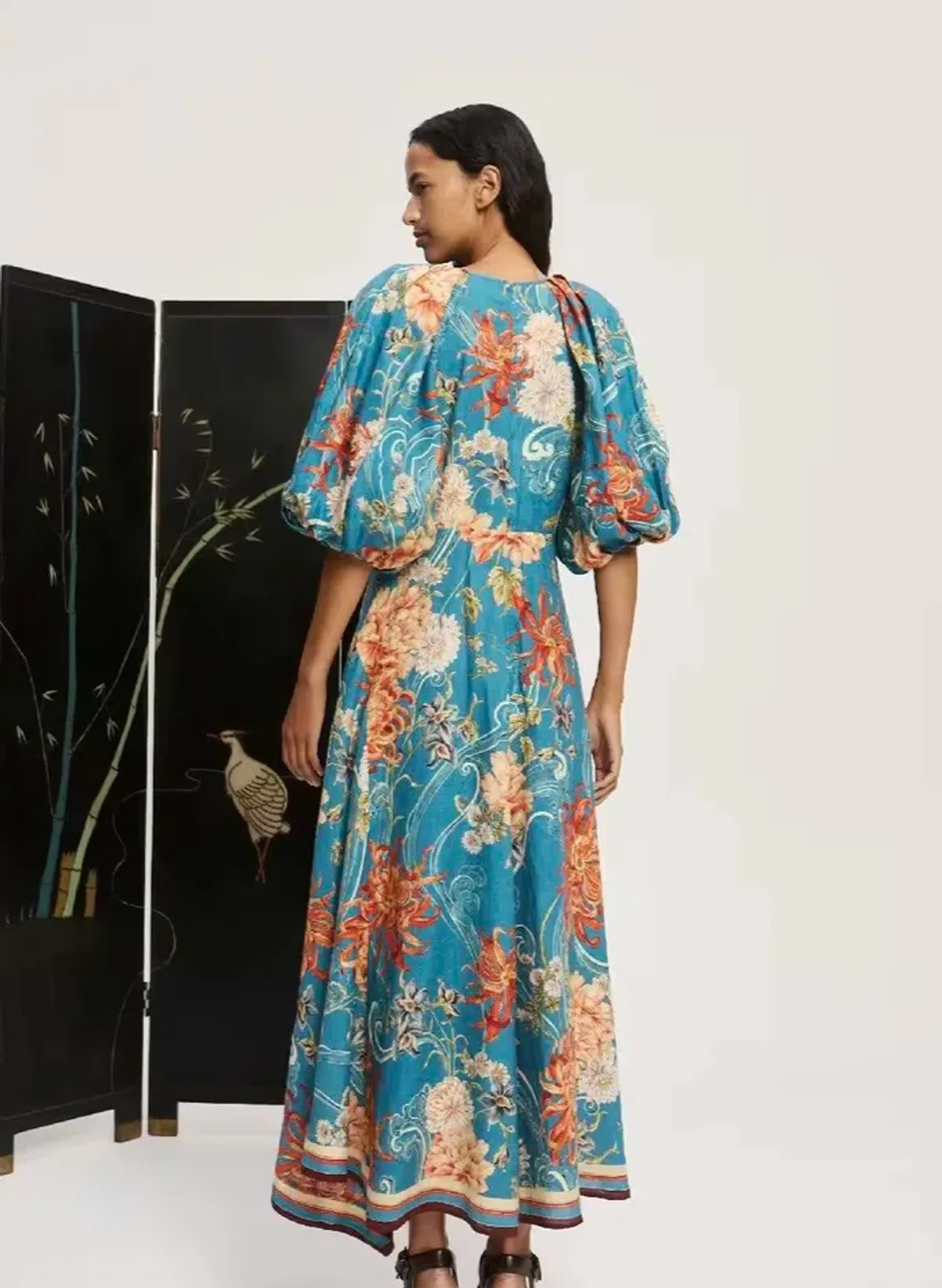 Alemais Fletcher Midi Dress Size 12 - Image 3