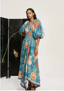 Alemais Fletcher Midi Dress Size 10 for rent on The Volte - image 2