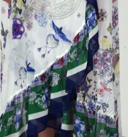 Camilla Gentle Moon Blouson sleeve Wrap Dress Size XL NWT RRP $ 899 for rent on The Volte - image 12