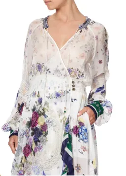 Camilla Gentle Moon Blouson sleeve Wrap Dress Size XL NWT RRP $ 899 for rent on The Volte - image 5