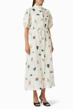 Alemais Hera Midi Dress Size 10 for rent on The Volte - image 4