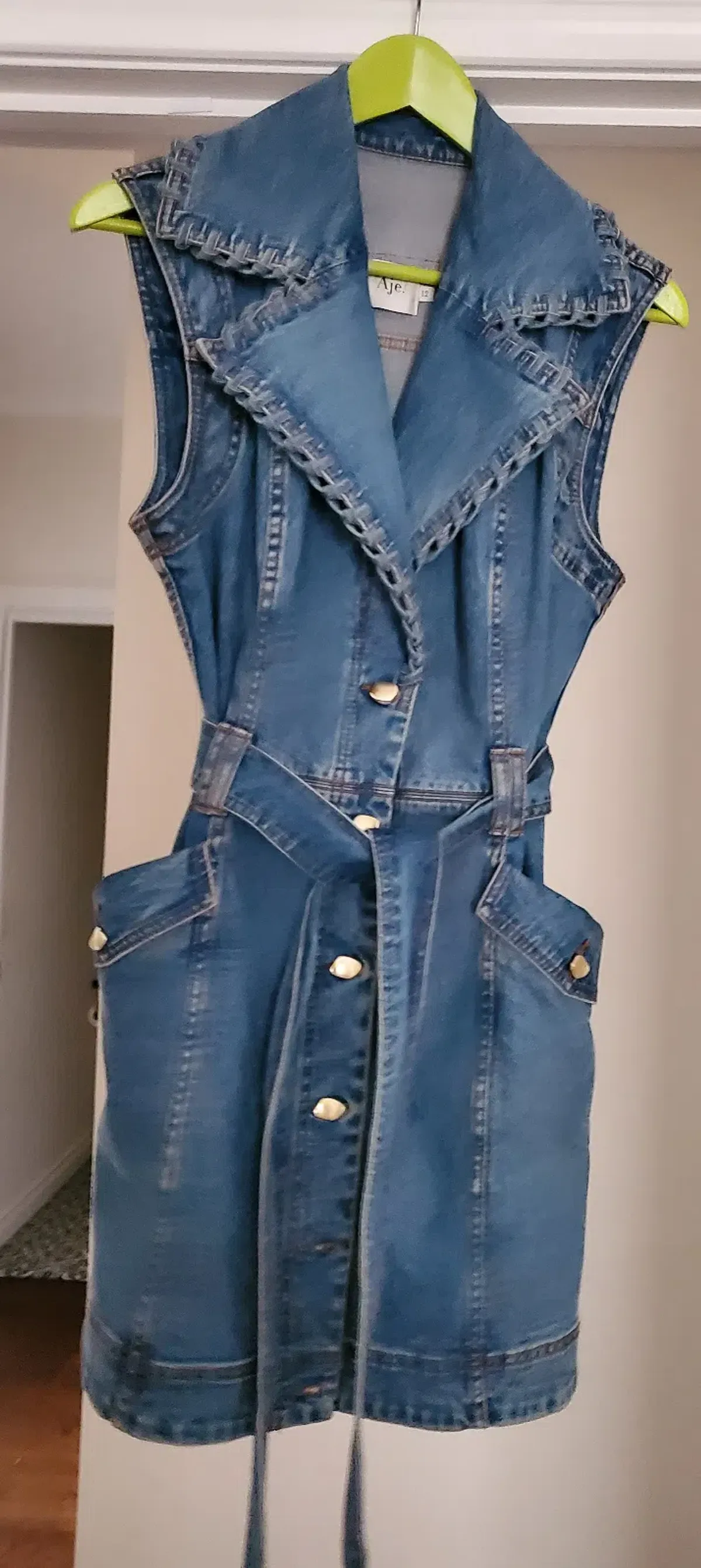Aje denim mini dress - Image 2
